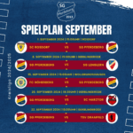 September-Programm der SG Pferdeberg